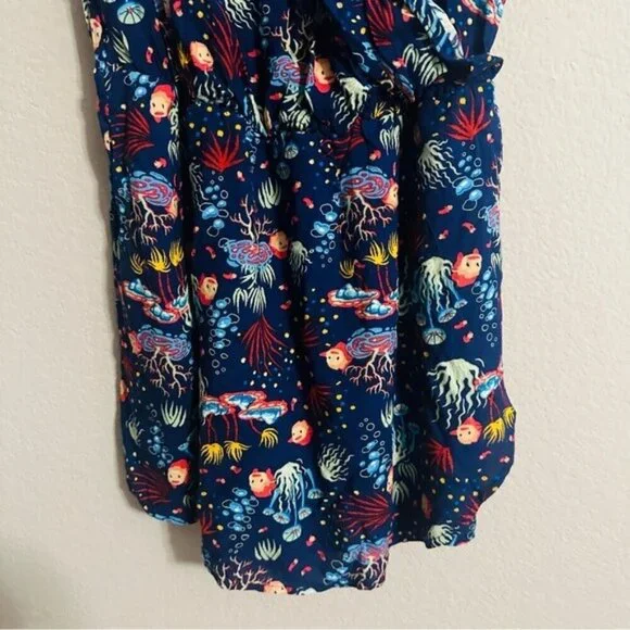 Her Universe Studio Ghibli Ponyo Underwater Romper Size Small Novelty Print - Picture 6 of 12